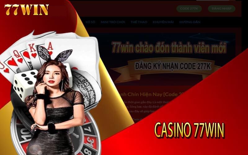 Các tựa game casino online 77win hot nhất hiện nay