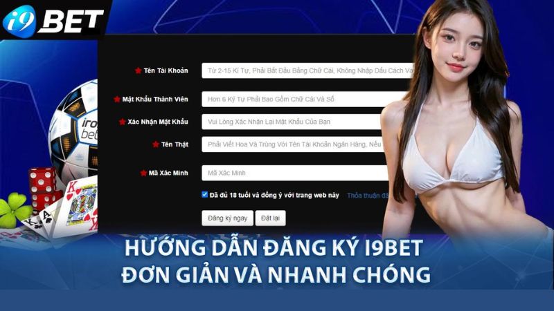 Hướng dẫn đăng ký i9Bet