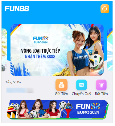 Nạp - Rút tiền Fun88 nhanh chóng chỉ mất 3 phút